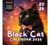 Black Cats 2026 Calendar: Fluffy Friends for Every Month