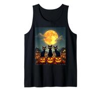 Black Cats Halloween Zucca infestata Patch Party Costume Canotta