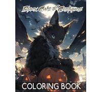Black Cats in Costumes - Scary Cat Coloring Book for Kids: A charming collection of black cats, potions, and pumpkin mischief to color
