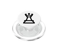 Black Chess Queen costume scacchi club PopSockets PopGrip per MagSafe