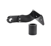 Black/Chrome Motorcycle Side Mount License Plate Bracket Holder For Harley Softail For Fat Boy For Breakout For Dyna For Street Bob 2018-2022,senza problemi