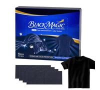 Black Clothes Dye - 16 compresse per ravvivare il colore del bucato, trattamento resistente sbiadimento, per la manutenzione dei , per il restauro profondo del pigmento per miscele di