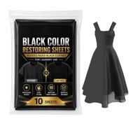 Black Clothes Restorer 10 Pcs - Garment Restoration Sheets