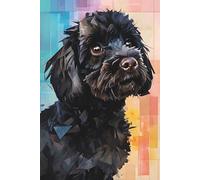 Black Cockapoo Notebook: Lined Journal, Diary, or Notepad: Great for dog lovers, animal enthusiasts, friends, family, kids, and cockapoo owners