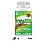 Black Cohosh Root Capsule 540 mg - Menopausa, PCOS, metabolismo ed