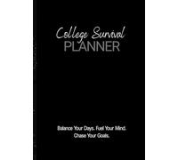 Black College Survival Planner: Balance Your Days. Fuel Your Mind. Chase Your Goals.