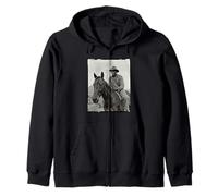 Black Cowboy Pride Western History Vintage Rider Donne Uomini Felpa con Cappuccio