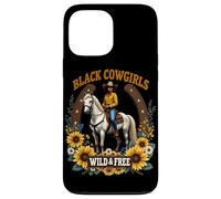 Black Cowgirls - Wild E Libero Afro Americano Western Ragazze Custodia per iPhone 13 Pro Max