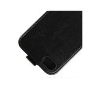 (Black) Crazy Horse Skin PU Leather Vertical Flip Phone Casing Compatible For iPhone SE (2nd generation)/8/7 4.7 inch