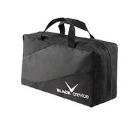 Black Crevice Beauty Case I Trousse da Appendere I Beauty Case per Cosmetici con Specchio I Trousse con 3 Tasche Interne con Chiusura a Zip I Scomparto Estraibile con 4 Tasche I 27x8x12cm