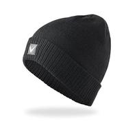 Black Crevice Berretto da Uomo dal Design Sportivo I Berretto a Maglia in Taglia Unica di Stile (Taglia Unica, Nero)