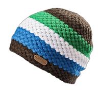Black Crevice Berretto Unisex dal Design a Righe (Taglia Unica, Verde)