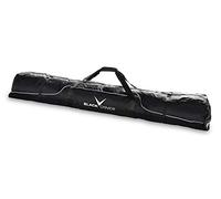 Black Crevice Borsa da sci per 3 paia di sci alpini, Tasca per Sci. Unisex Adulto