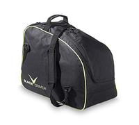Black Crevice Borsa per scarponi da sci e casco I Borsa per scarpe da snowboard/scarponi da sci e caschi I Borsa regolabile con grande scomparto e secondo scomparto con zip I 53x26x39cm