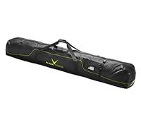 BLACK CREVICE Borsa Sci nordico I Borsa 3 paia sci fondo I Sacca resistente sci 210 cm I Borsa sci di qualità con doppia zip e cinghia di compressione I Borsa sci in 600D/PVC tracolla