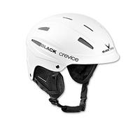 BLACK CREVICE Casco da sci Ischgl I Casco da sci antiurto dal design sportivo in diversi colori I Casco da sci Uomo & Donna I Casco da snowboard I Casco da sci traspirante I Regolabile (M, Bianco)