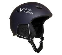 BLACK CREVICE casco de esquí Streif I Casco de esquí a prueba de golpes con diseño deportivo en Casco unisex I Casco de snowboard I Ventilación activa I Talla (S, Blu Opaco/Bianco)