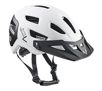 Black Crevice, Casco Unisex adulto, Bianco/Nero, L