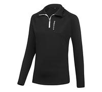 Black Crevice Dolcevita da Donna in Lana Merino, Sci, Nero, 40