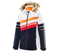 Black Crevice Giacca da sci Donna I Giacca invernale da donna in diversi colori e taglie I Giacca a vento impermeabile da donna I Giacca invernale con cappuccio con pelliccia sintetica