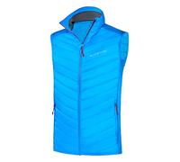 Black Crevice Gilet Senza Maniche da Uomo, Azzurro/Rosso, XXL