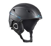 BLACK CREVICE Kitzbühel Casco da sci (Small, Nero/Blu)