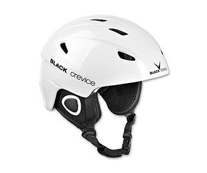 BLACK CREVICE Kitzbühel Casco da sci (X-Large, Bianco Carbone)