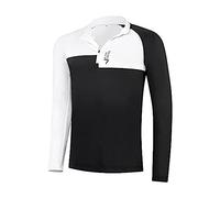 Black Crevice Maglietta Funzionale da Uomo, Bianco/Nero, 3XL