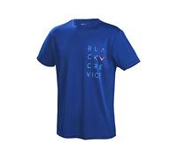 Black Crevice, Maglietta Funzionale da Uomo, Colore Blu Marino 1, XXL