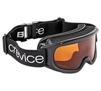 Black Crevice Occhiali da Neve Nero/Arancione