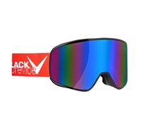 Black Crevice Occhiali da Neve Planai Rosso/Bianco