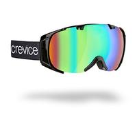 Black Crevice Occhiali da neve Warh Nero