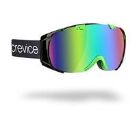 Black Crevice Occhiali da Neve Warh Nero/Verde