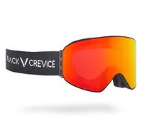 Black Crevice Occhiali da Sci con Lenti Cilindriche Occhiali da Sci Unisex Adulto
