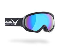 Black Crevice, occhiali da sci per adulti, nero/blu, taglia unica