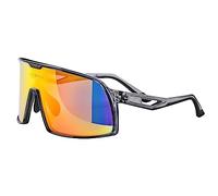 Black Crevice Occhiali da sole sportivi, grigio/arancione