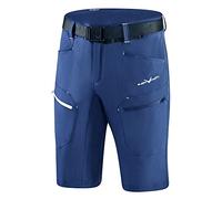 Black Crevice Herren Trekking Shorts Pantaloncini da Escursionismo, Acciaio Blu/Bianco, 58 Uomo