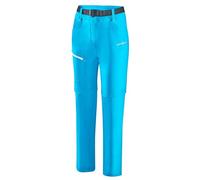 Black Crevice Pantaloni da Trekking da Donna con Zip off Leg Escursionismo, Oceano Hawaiano/Bianco, 46