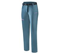 Black Crevice Pantaloni da Trekking da Donna Escursionismo, Blue Mirage/Pink, 46