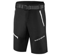 Black Crevice Pantaloni da trekking e trekking da uomo, 96% nylon, 4% elastan, traspiranti, impermeabili e ad asciugatura rapida, da uomo, Nero , 3XL