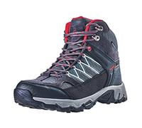 Black Crevice Scarpe da Trekking da Donna I Scarpe da Trekking High cut I Scarpe da Escursione Impermeabili I Pregiate Scarpe Sportive Outdoor I Scarpe Imbottite Donna con Ammortizzazione