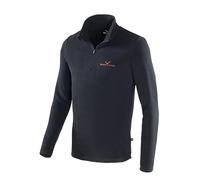 Black Crevice Skirolli, Maglia, Uomo, nero/rosso, XL