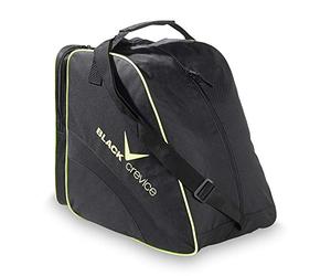 Black Crevice Skischuhtasche 43 x 39 x 25 Centimeters Nero/Giallo