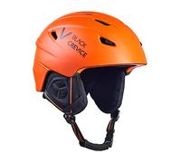 Black Crevice Streif, Casco da Sci Unisex Adulto, Arancione Opaco/Nero, S (55-56 cm)
