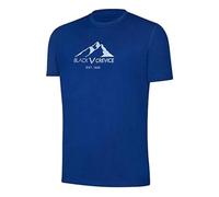 Black Crevice Maglietta da Uomo in Lana Merino di Alta qualità, Maglietta da Uomo, in 70% Lana Merino e 30% PES, con Regolazione della Temperatura, da Uomo, Senza mulesing, Blu Acciaio, M
