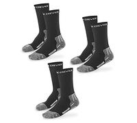 Black Crevice Trekkingsocken Calze da Trekking, Lungo-Nero/Bianco, 43-46 Unisex-Adulto