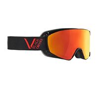 Black Crevice Unisex - Occhiali da Sci per Adulti Schladming, Rosso, Taglia M (Circonferenza Testa 55 - 58 cm)