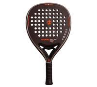 Black Crown - Racchetta da paddle Iconic - Carbonio 3K - Gomma Soft EVA Black - Forma ibrida - Potenza 60% e Controllo 40% - Giocatori intermedi e avanzati - Peso 350-370g