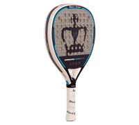 Black Crown Hurricane Confort 4.0 Padel Racket Argento Uomo