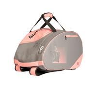 Black Crown Racket Bag Hurricane 02 Borsa per Racchetta da Padel Grigio - Rosa